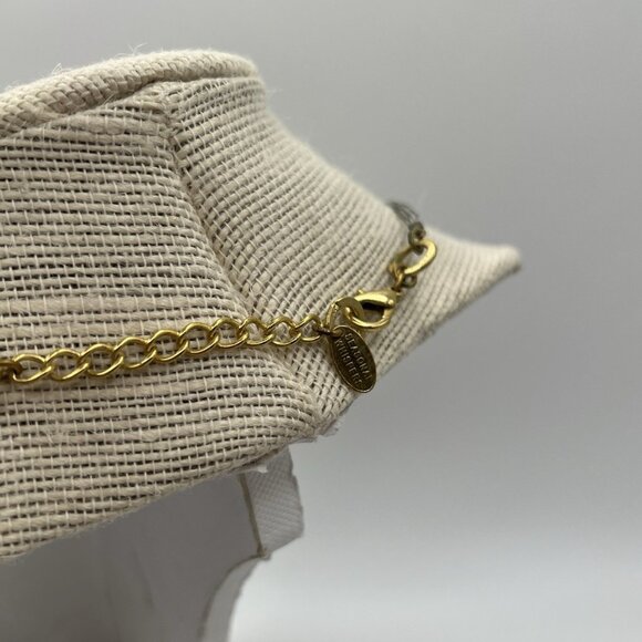 Seasonal Whispers Wire & Crystal Necklace & Bracelet Set Minimalist Bead Jewelry - Picture 5 of 10